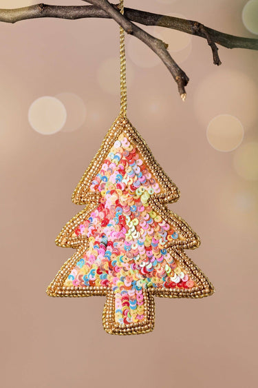 Chashme Sequin Tree Ornament